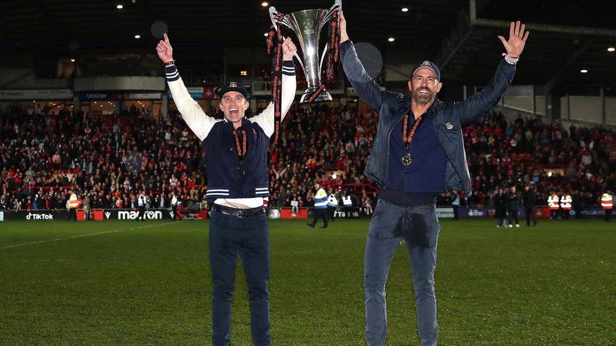 Wrexham owners Ryan Reynolds and Rob McElhenney's